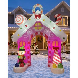 FIGURA DECORATIVA INFLABLE DE ARCO 270CM