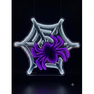 FIGURA INFINITO TELARAÑA LEDS