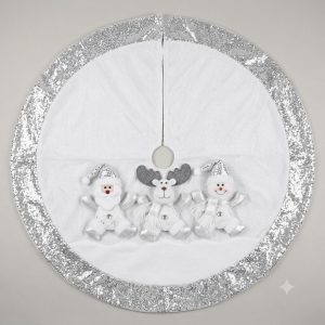 Pie de árbol plata