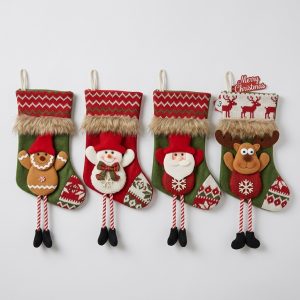 5A010- BOTAS PATONAS NAVIDEÑAS