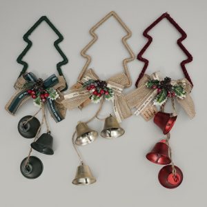 5A111-COLGANTES NAVIDEÑOS CON CAMPANAS