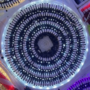 300L,15m SERIE LED'S  MAGICA BLANCA CBL.VERDE UNICEL
