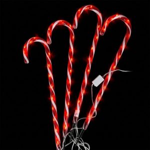 40L FIGURA DE BASTON LED'S MAGICA ROJA